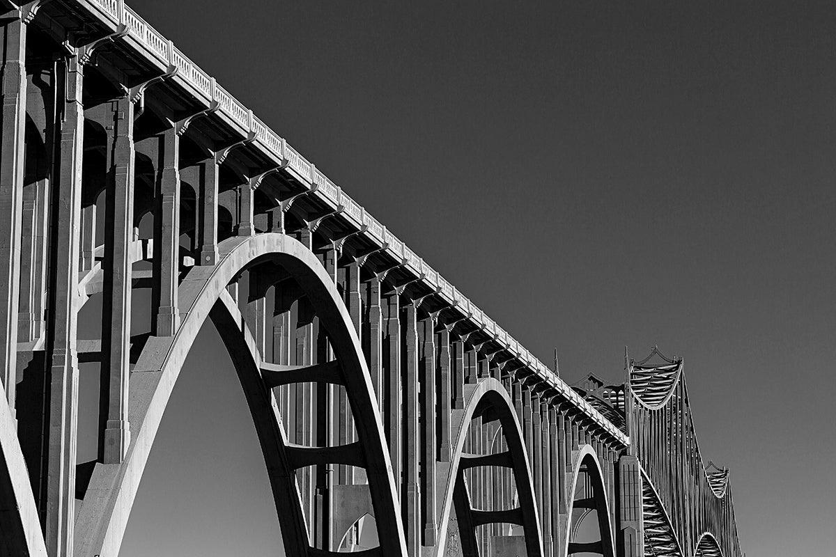 Conde McCullough Memorial Bridge study no. 1 - Walloy