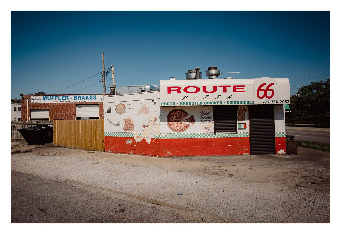 Route 66 Pizza - Chicago on Highway 20