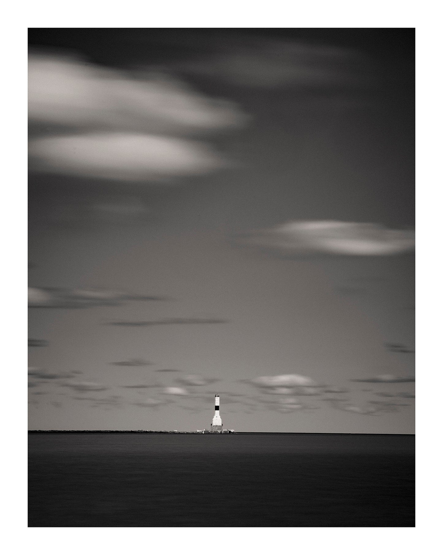 Lighthouse at Noon, Conneaut, Ohio