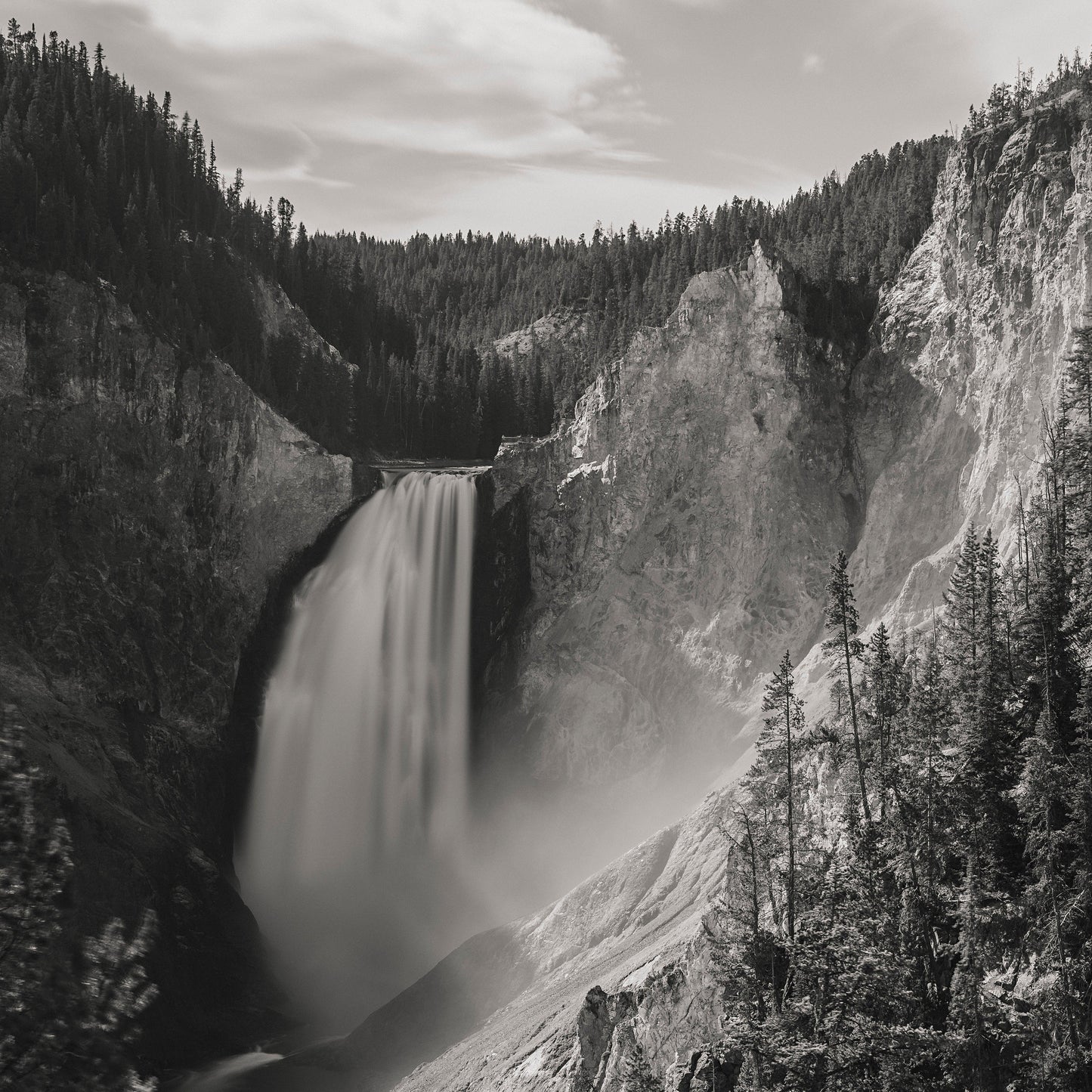 Lower Falls of the Yellowstone River - No. 2 - Walloy