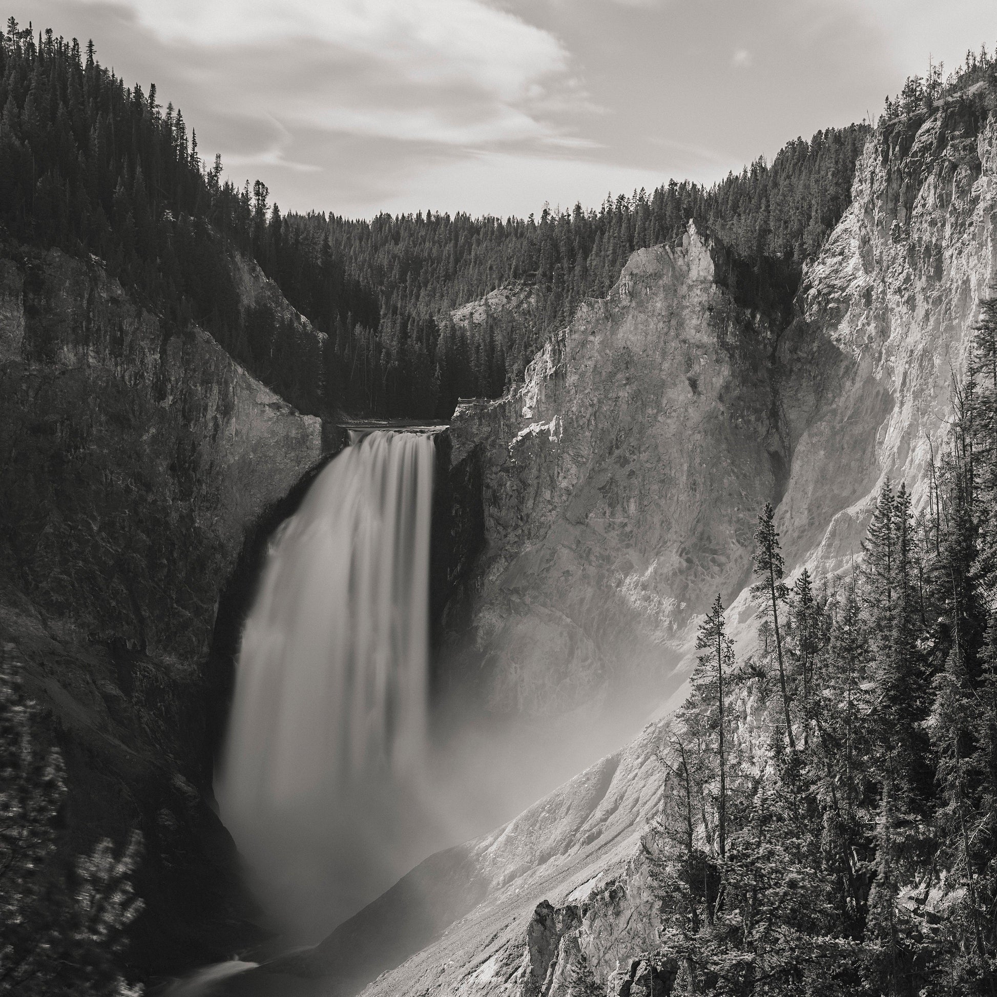 Lower Falls of the Yellowstone River - No. 2 - Walloy